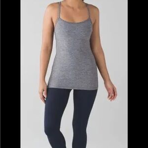 Lululemon Athletica Gray Tank Top